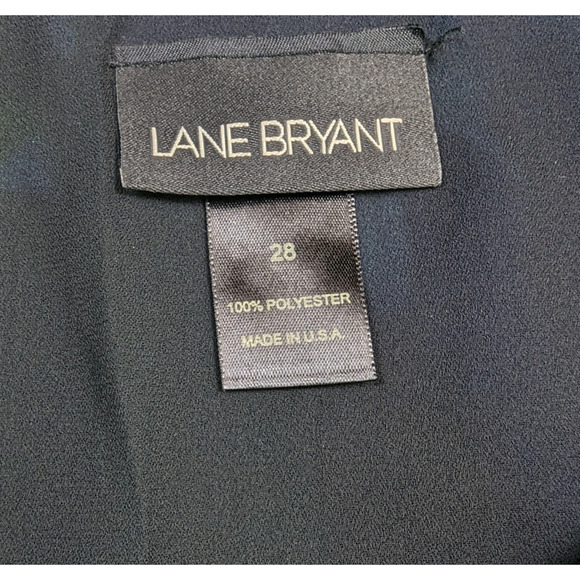 Lane Bryant watercolor Abstract Mini chiffon Dress Size 28 - Picture 4 of 5